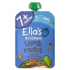 Ellas Kitchen Lamb Roast Dinner with All the Trimmings 130g 7 Months