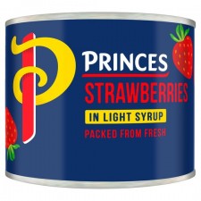 Princes Strawberries In Syrup 210g