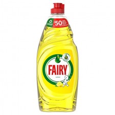 Fairy Washing Up Liquid Lemon 654ml