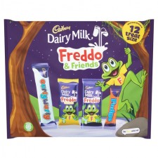 Cadbury Dairy Milk Freddo and Friends Treatsize Chocolate Multipack 12 Pack 191g