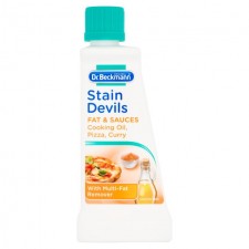 Dr Beckmann Stain Devils for Fat Sauces Cooking Oil Pizza and Curry 50ml