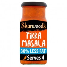 Sharwoods Tikka Masala 30% Less Fat Cooking Sauce 420G