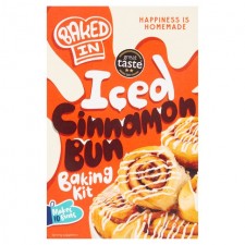 Bakedin Iced Cinnamon Bun Kit 450g