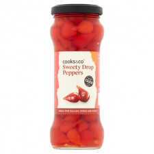 Cooks and Co Sweety Drop Red Peppers 235g