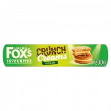 Foxs Ginger Crunch Creams 200g