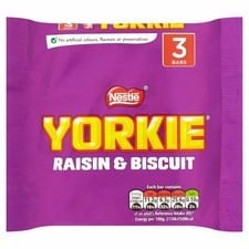 Nestle Yorkie Raisin And Biscuit 3 Pack