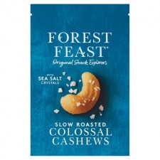 Forest Feast Slow Roast Sea Salt Colossal Cashews 120g