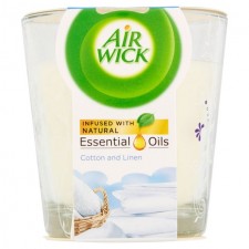 Airwick Cotton and Linen Candle 105g