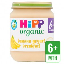 Hipp 6 Month Organic Banana Yogurt Breakfast 125G