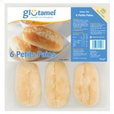 Glutamel Gluten Free Part Baked Petit Pains 6 x 50g