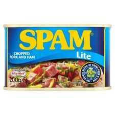 Spam Lite Chopped Ham and Pork 200g