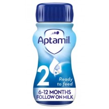 Aptamil Follow On Milk Stage 2 6-12 Months Ready to Drink 200ml
