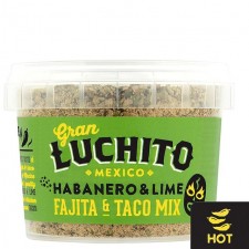 Gran Luchito Habanero and Lime Fajita and Taco Mix 50g