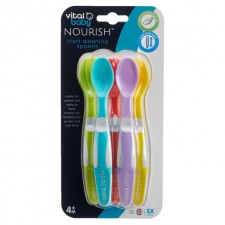 Vital Baby Start Weaning Spoons 4M+ 5 Pack