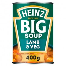 Heinz Big Soup Lamb And Vegetable 400g