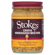 Stokes Cider and Horseradish Mustard 185g