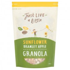 Just Live a Little Oaty Apple and Cinnamon Granola 400g