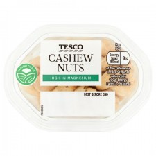 Tesco Cashew Snack Pack 60G