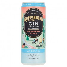 Kopparberg Alcohol Free Strawberry Gin with Lemonade 250ml