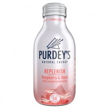 Purdeys Natural Energy Replenish Raspberry and Rose 330ml
