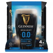 Guinness Alcohol Free Draught Stout 4X440ml