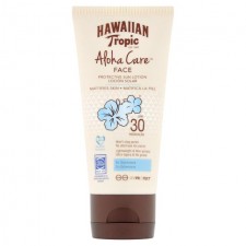 Hawaiian Tropic Aloha Care Face Protective Sun Lotion SPF 30 90ml