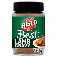 Bisto Best Lamb Gravy Granules 230g glass jar