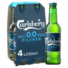 Carlsberg Alcohol Free Lager 4 x 330ml
