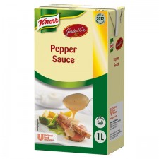 Retail Pack Knorr Garde Dor Pepper Sauce 1ltr x 6
