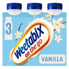 Weetabix On The Go Vanilla Drinks 3 x 250ml