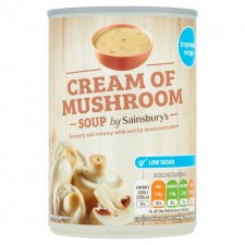 Sainsburys Cream Of Mushroom Soup 400g