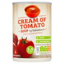 Sainsburys Cream Of Tomato Soup 400g