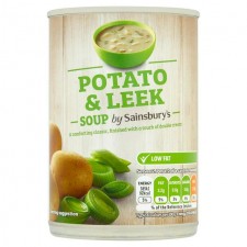 Sainsburys Leek and Potato Soup 400g
