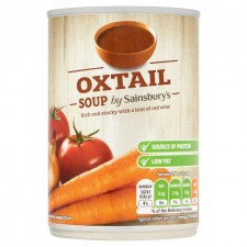 Sainsburys Oxtail Soup 400g