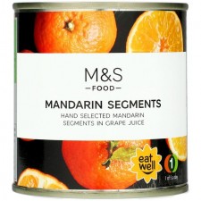 Marks and Spencer Mandarin Segments in Grape Juice 298g