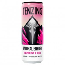 Tenzing Natural Energy Raspberry and Yuzu Drink 250ml