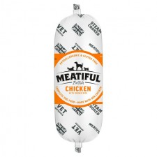 Meatiful British Chicken with Brown Rice Complete Dog Food 320g