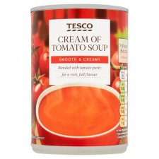 Tesco Cream Of Tomato Soup 400g