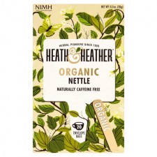 Heath and Heather Organic Nettle Teabags 20 per pack