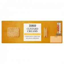 Tesco Custard Cream Biscuits 400g