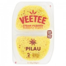 Veetee Heat and Eat Pilau Rice Pots 2 x 125g