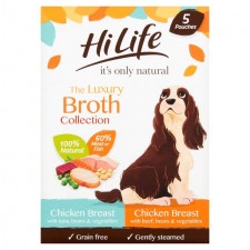 HiLife Its Only Natural The Broth Selection 5 x 100g