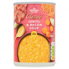 Morrisons Lentil and Bacon Soup 400g