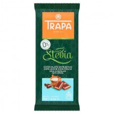 Trapa Milk Chocolate With Stevia 75g