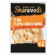 Sharwoods Plain Naan Bread 2 Pack