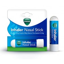Retail Pack Vicks Inhaler Nasal Stick 12 x 0.5ml