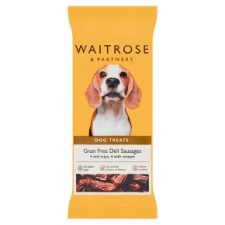 Waitrose Deli Sausages Tripe and Venison Dog Treats 8 Pack