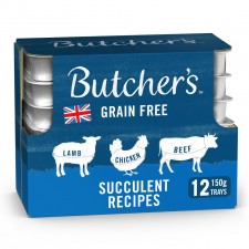 Butchers Grain Free Succulent Recipes 12 x 150g