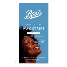 Boots Smooth Care Facial Wax Strips For Sensitive Skin 20s