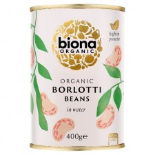 Biona Organic Borlotti Beans in Water 400g